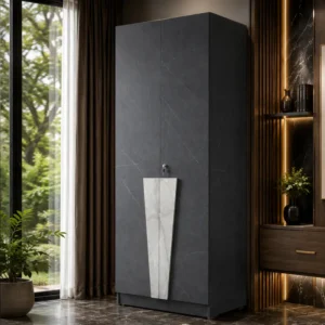 Graphite Slim Wardrobe