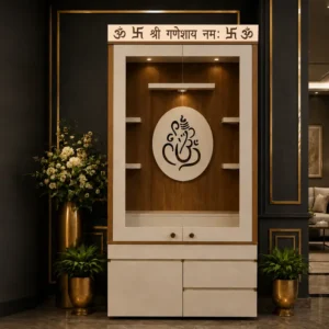 Divine Royal Wall Pooja Unit